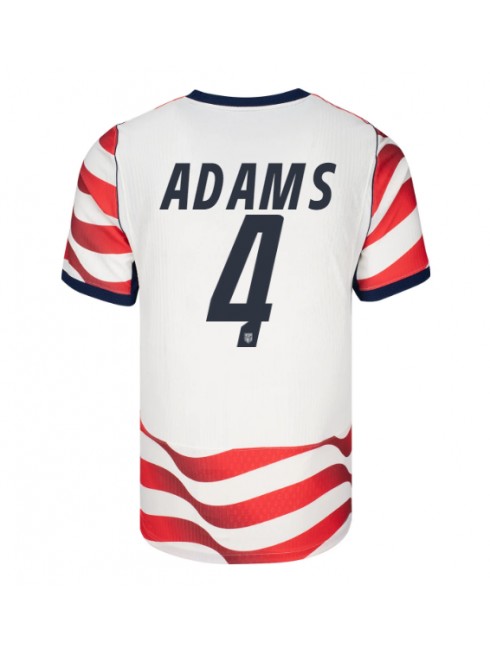 Förenta stater Tyler Adams #4 Replika Hemmakläder VM 2026 Kortärmad Förenta stater Tyler Adams #4 Replika Hemmakläder VM 2026 Kortärmad